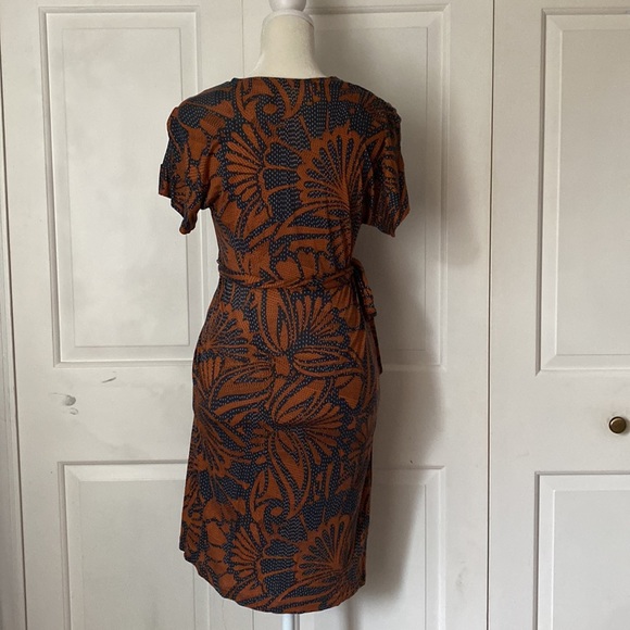 BCBG MAXAZRIA multicolored dress with side tie detail - Picture 6 of 6